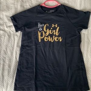 Girls Under Armour Tee - YMD